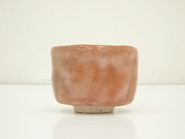 道具 ] - 道具 加藤晃楽造 赤楽ぐい呑（共箱） | ネットショップ圭